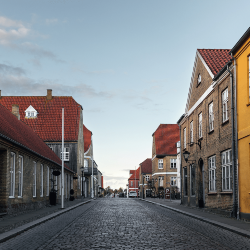 Et billede af christiansfeld unesco